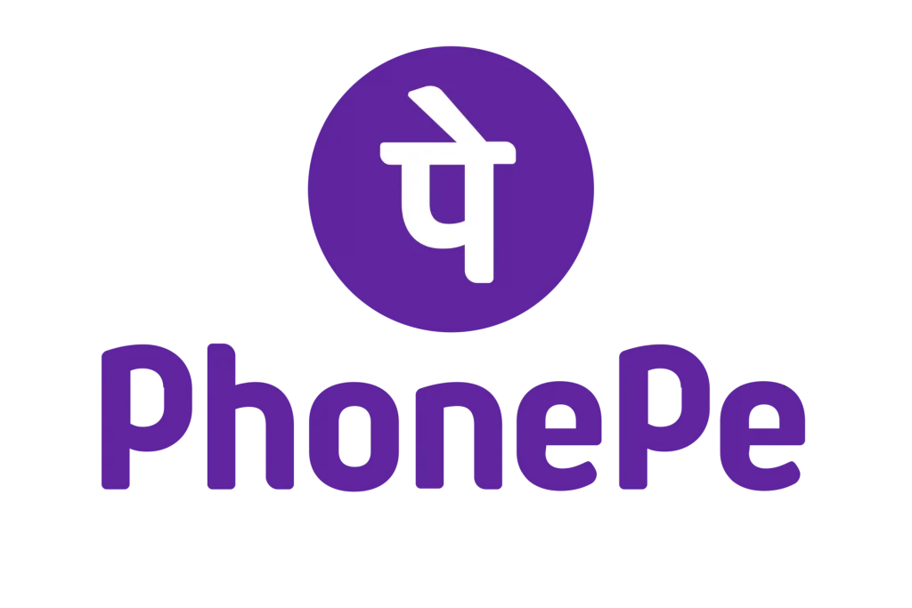 PhonePe Logo with Purple Icon and White Hindi Letter